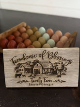 Load image into Gallery viewer, Wooden Logo Sign