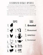 Load image into Gallery viewer, Egg Collection Basket | Fresh Egg Basket | Egg Collecting | Garden Harvest Basket | Garden Basket | Garden Hod | Produce Basket |