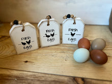 Load image into Gallery viewer, Mini Fresh Eggs Sign