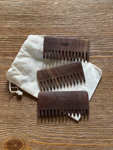 Load image into Gallery viewer, Custom Handmade Wood Beard Combs l Gift for Him l Beard Lover l Father's Day Gift l Funny Gift for Him l Birthday Gift l Stocking Stuffer