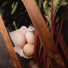 Load image into Gallery viewer, Egg Collection Basket | Fresh Egg Basket | Egg Collecting | Garden Harvest Basket | Garden Basket | Garden Hod | Produce Basket |