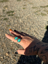 Load image into Gallery viewer, Turquoise bypass ring
