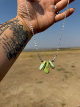 Load image into Gallery viewer, Turquoise Nugget Necklace
