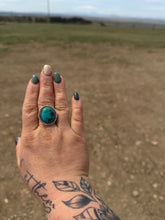 Load image into Gallery viewer, Turquoise adjustable ring
