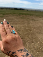 Load image into Gallery viewer, Turquoise adjustable ring
