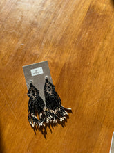 Load image into Gallery viewer, Beaded Fringe Dangle Earrings

