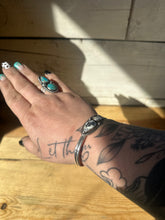 Load image into Gallery viewer, White buffalo Stamped Cuff
