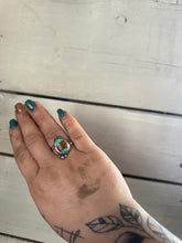 Load image into Gallery viewer, Turquoise adjustable ring
