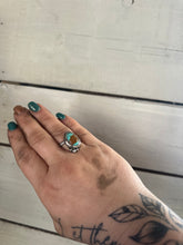 Load image into Gallery viewer, Turquoise adjustable ring
