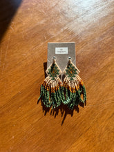 Load image into Gallery viewer, Beaded Fringe Dangle Earrings
