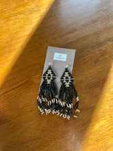 Load image into Gallery viewer, Beaded Fringe Dangle Earrings
