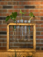 Load image into Gallery viewer, Plant Propagation Station l Wooden Propagation Station Stand l Propagation Station for Counter l Propagation Station Shelf l Indoor Plants
